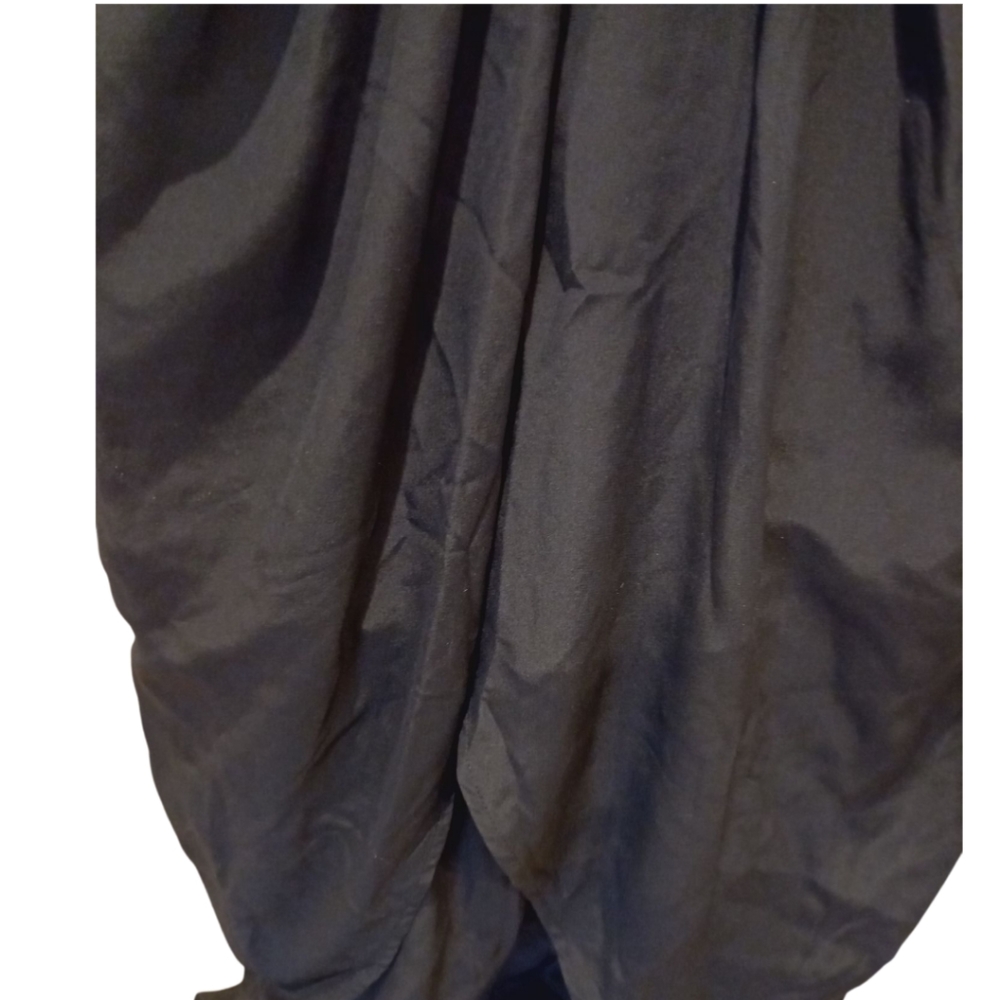Zimmermann Silk V Tuck Maxi Dress in Black Size 3 equiv size 12 - Picture 6 of 8